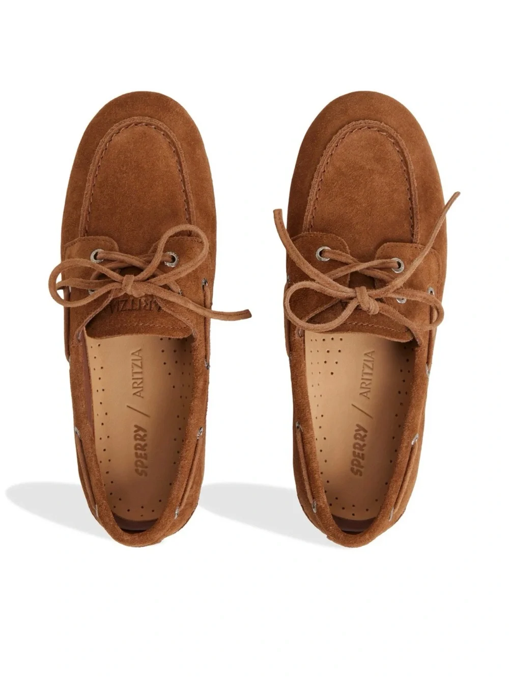 Sperry Aritzia Slim Boat Shoe with Blue & Tan Tassels
